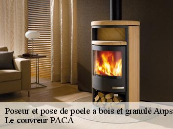 Poseur et pose de poele a bois et granulé  aups-83630 Le couvreur PACA