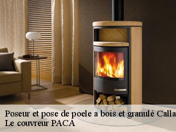 Poseur et pose de poele a bois et granulé  callas-83830 Le couvreur PACA