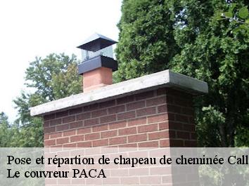 Pose et répartion de chapeau de cheminée callian-83440 Le couvreur PACA