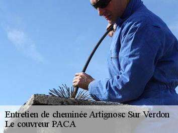 Entretien de cheminée  artignosc-sur-verdon-83630 Le couvreur PACA